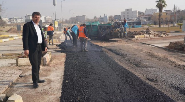 Adıyaman Belediyesinden Yoğun Asfalt ve Altyapı Çalışmaları