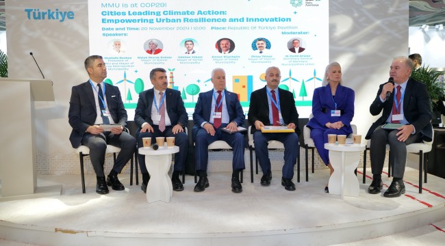 Başkan Bozbey, BM İklim Değişikliği Konferansı’nda Marmara'nın Geleceğini Tartıştı