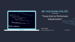 Bir Yazılımcının Günlüğ; 17.Gün :