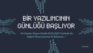 Bir Yazılımcının Günlüğ; Başlıyor!