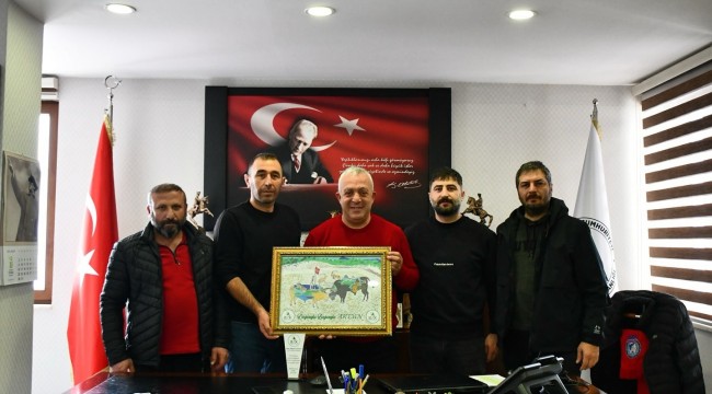 Boğacılar Spor Kulübü’nden Başkan Erdem’e Anlamlı Ziyaret