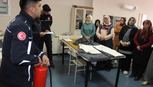 Büyükşehir Personeline Yangın Eğitimi