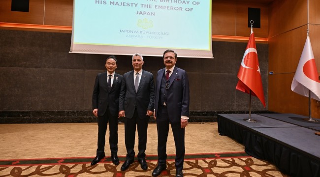 Hisarcıklıoğlu, Japonya Milli Günü Resepsiyonunda İki Ülke Arasındaki İşbirliğini Vurguladı