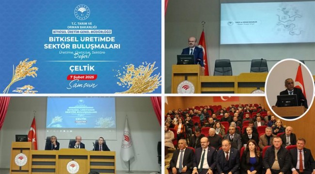 Samsun'da Çeltik Üreticileriyle Sektör Buluşması Gerçekleştirildi