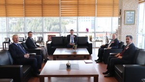 36. VERGİ HAFTASI KAPSAMINDA ZİYARET VE VERGİ BİLGİLENDİRME TOPLANTISI ATSO’DA GERÇEKLEŞTİ