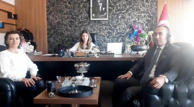 GELECEK PARTİSİ YOZGAT İL BAŞKANI ÖMER AYDOĞMUŞ’TAN AV. AYŞEGÜL BİLİR’E HAYIRLI OLSUN ZİYARETİ