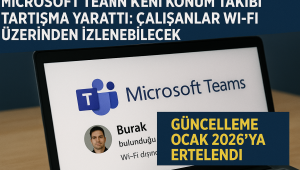 Microsoft Teams’in Yeni Konum Takibi Tartışma Yarattı: Çalışanlar Wi-Fi Üzerinden İzlenebilecek