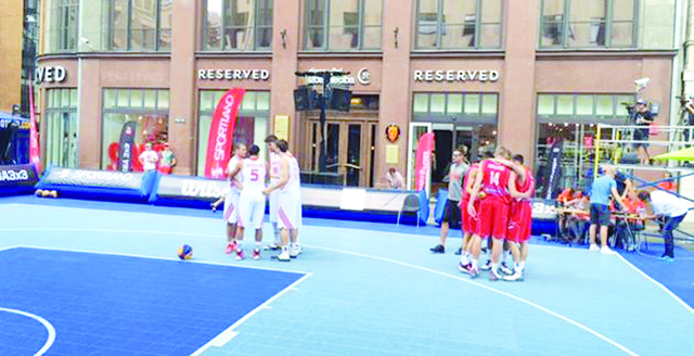 3x3 Gençler Avrupa Şampiyonası elemelerinde erkekler başarılı oldu
