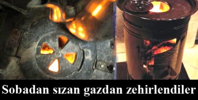 6 Kişilik Aile Sobadan Sızan Gazdan Zehirlendi