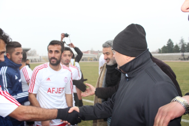 Afjet Afyonspor’un selfi Geleneğinde Başkan Çoban’da