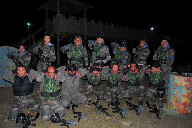 Afyon Basınının boya topu (paintball) savaşı