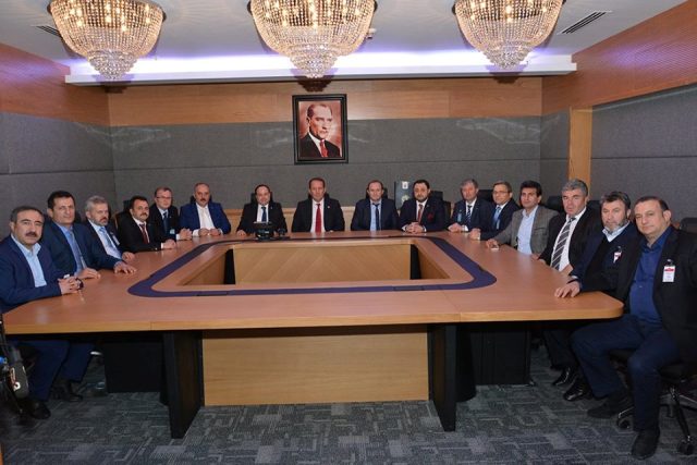 Afyon başkanlarından Karacan’a ziyaret