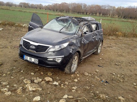 Afyon’da Trafik Kazası: 1 Ölü, 3 Yaralı