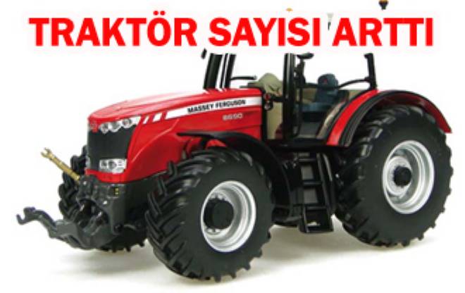 Afyon’daki Traktör Sayısı Bin 692 Adet Arttı