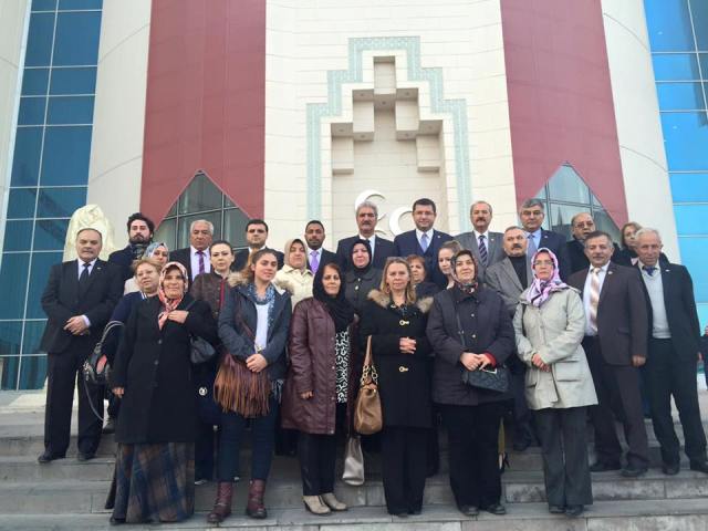 Afyon MHP’den Parsak’a hayırlı olsun ziyareti