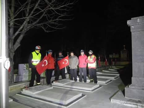 Afyon PAB şehitlikleri turladı