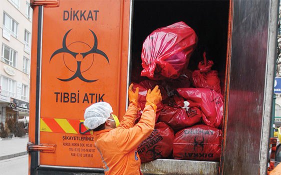 Afyonkarahisar’da 561 Ton Tıbbi Atık Toplandı