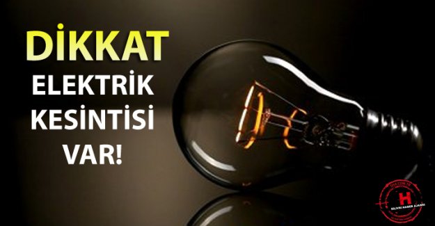 Afyonkarahisar’da Elektrik Kesintisi