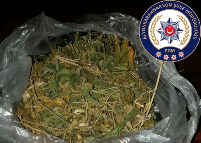 Afyonkarahisar’da Uyuşturucu Operasyonu