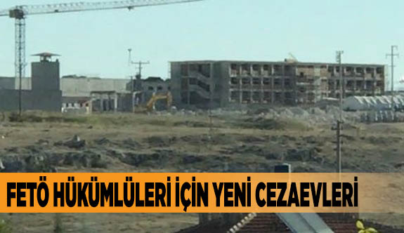 Afyonkarahisar’da yapımı devam eden FETÖ cezaevinin inşaatında sona yaklaşıldı