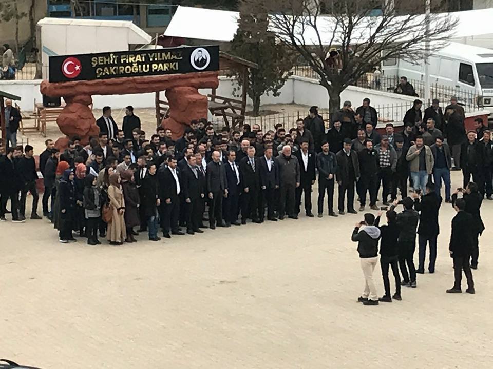 Afyonkarahisar’ın Kocaöz beldesinde yaptırılan Fırat Yılmaz Çakıroğlu parkı açıldı
