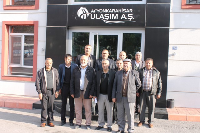 Afyonkarahisar Minibüsçü Esnafından Taksicilere Tepki