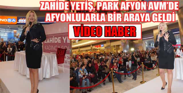 AFYONLULARLA BİR ARAYA GELDİ