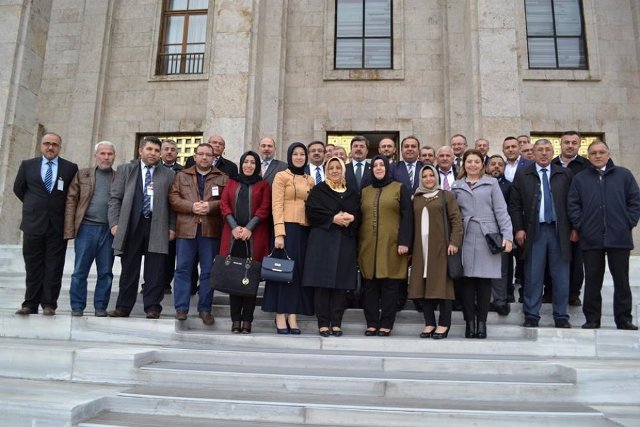 Ak Parti Heyeti Ankara’ya Çıkarma Yaptı