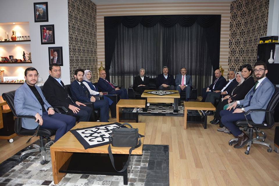 Akparti genel başkan yardımcısı Usta Çoban’ı ziyaret etti