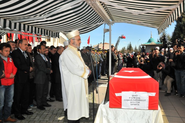 Akşehirli şehit son yolculuğuna uğurlandı