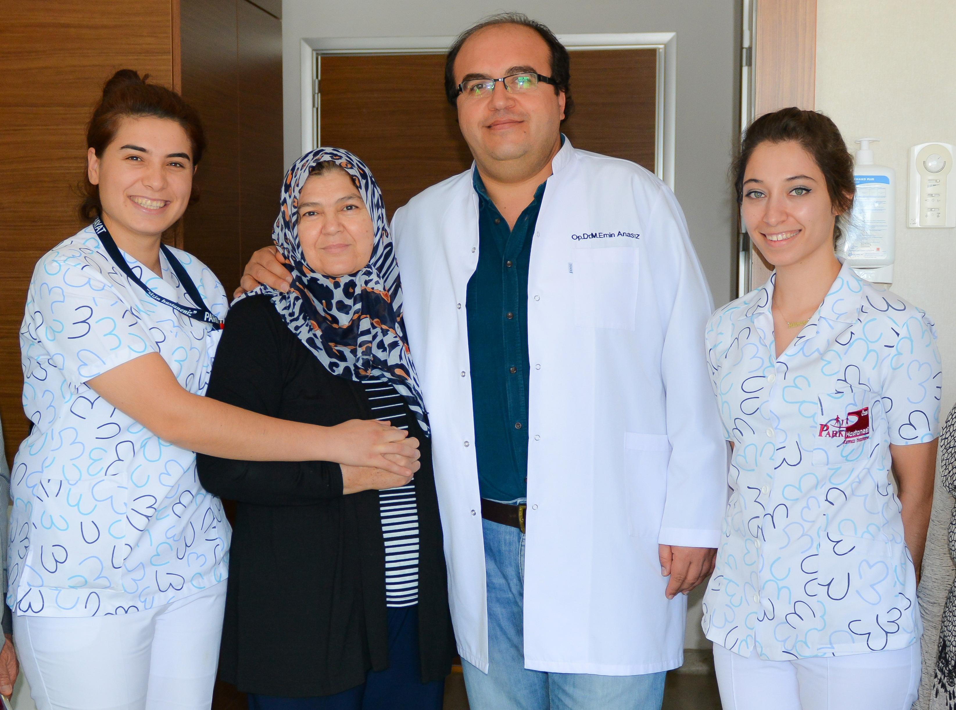 Alanya’dan şifa için PARKHAYAT’a geldi.