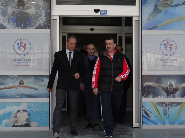 Altınsoy, atletizm seminerine geldi