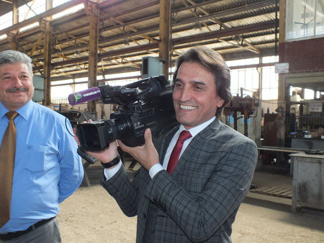 Altunkalem, eline kamerayı aldı