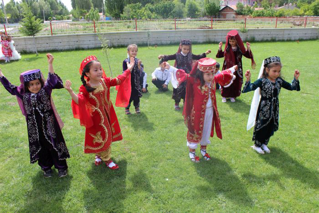 Anaokulunda yıl sonu şenliği heyecanı