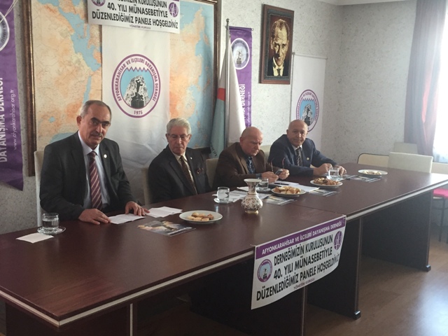 Ankara’daki Afyonlular panelde bir araya geldi