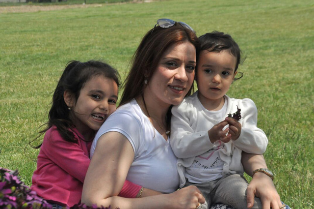 Anne Kılıçarslan, melekleri ile birlikte