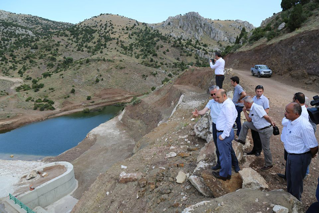 Armutlu Barajı'nın gövde dolgusu tamamlandı
