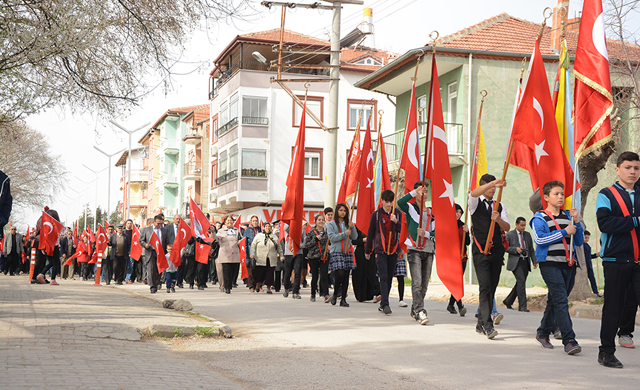 Atatürk'ün Dinar'a gelişinin 86. yıl dönümü kutlandı