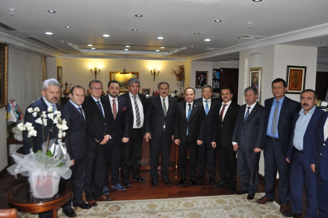 ATSO Başkan Serteser’den Bakan Eroğlu’na ziyaret