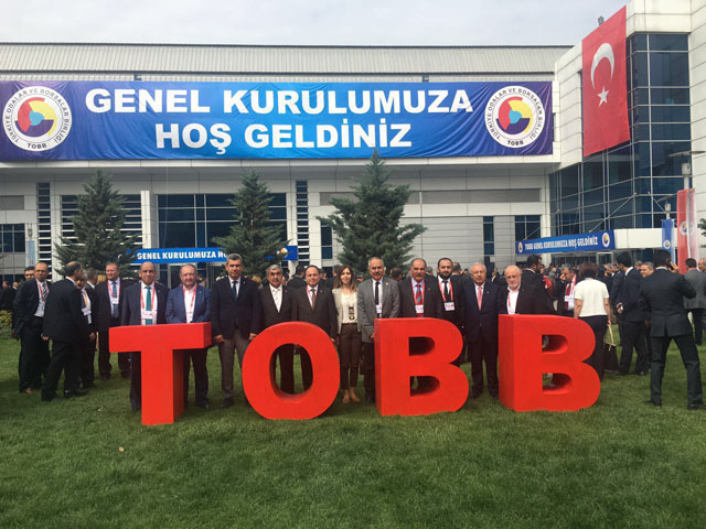ATSO heyeti TOBB genel kuruluna katıldı