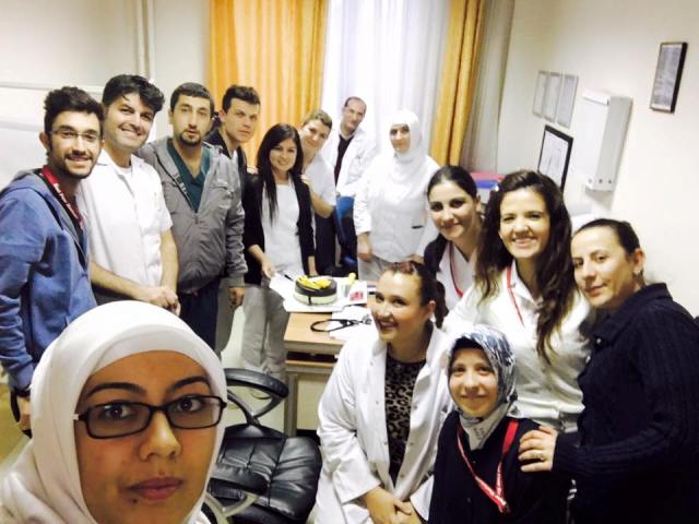 Aysel Çelik'in Doğum Gününde Bir Araya Geldiler