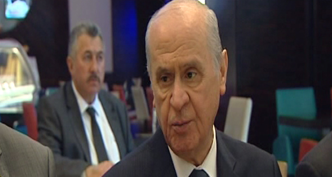 Bahçeli: 'İnadına gelin'