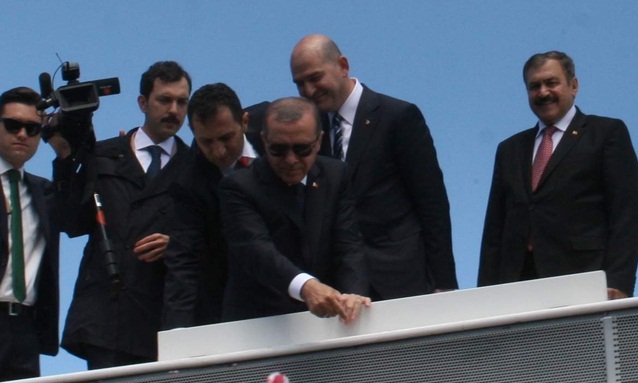 Bakan Eroğlu, Cumhurbaşkanı Erdoğan’la Karadeniz turunda