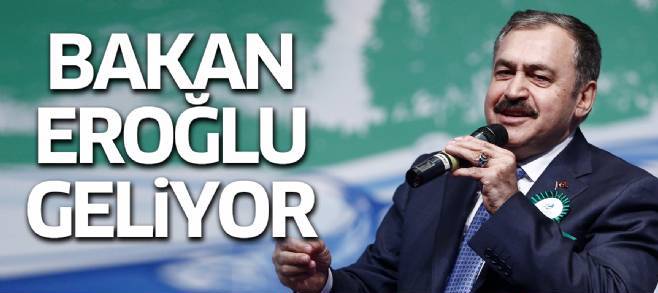  Bakan Eroğlu Yarın Memleketi Afyonkarahisar’a Geliyor