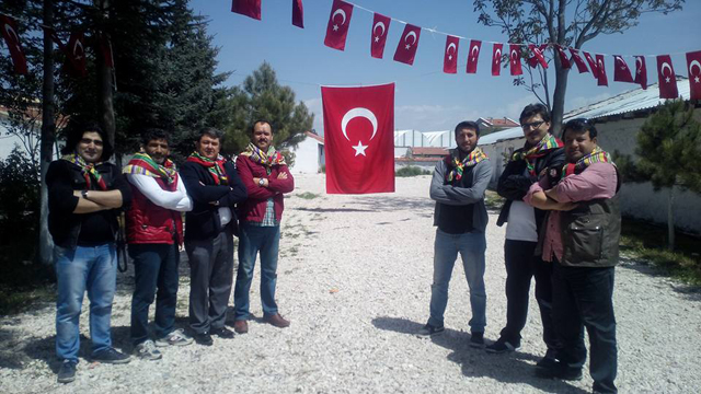 Basından Cimbom pozu