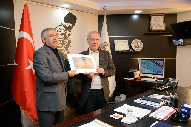 Başkan Acar'a Türk Ocaklarından ‘Şeref Üyesi Belgesi’