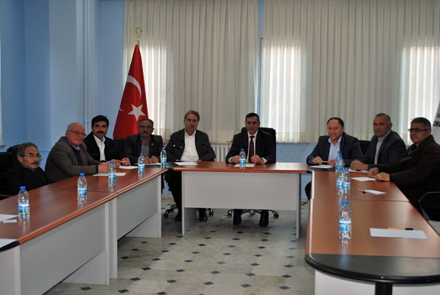 Başkan Çibik, muhtarlarla bir araya geldi
