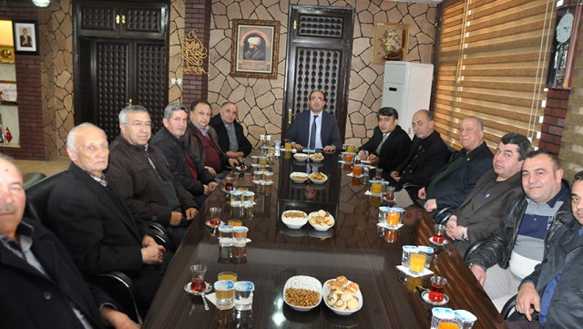 Başkan Çöl, muhtarlarla görüştü