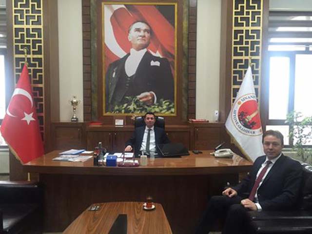 Başkan Karakoyun, Kaymakam Erdem’i ziyaret etti
