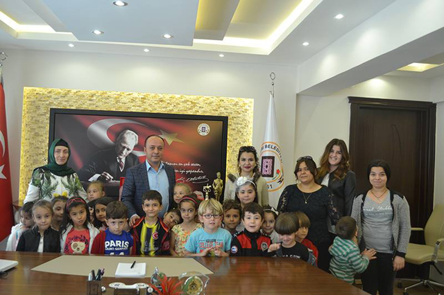 Başkan Taylan'a teşekkür ziyareti